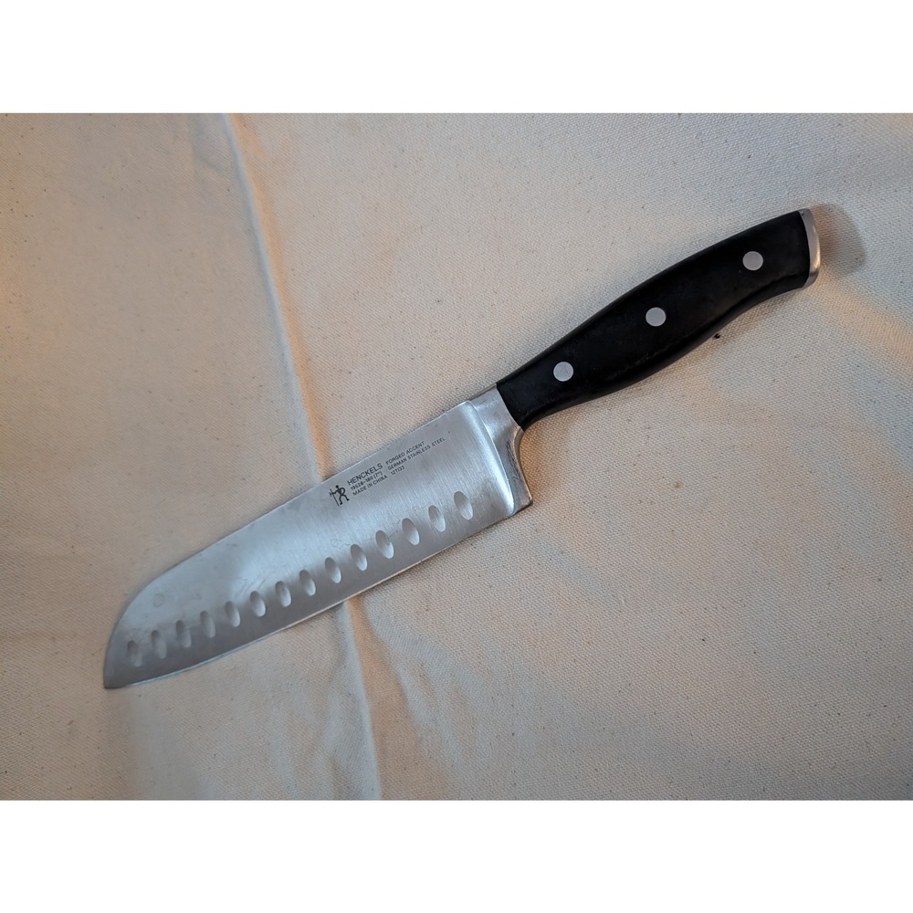 JA Henckels 7 inch Santoku Knife German Stainless Steel 19528-180 Sharp